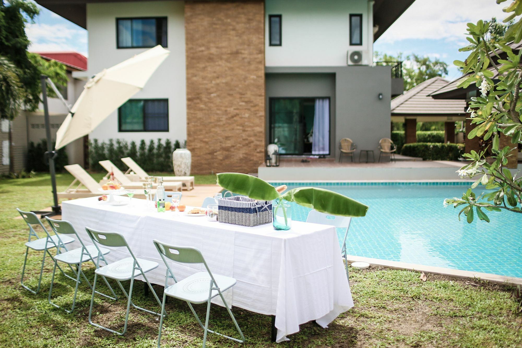 Moin 1617 Luxury Double-Pool Villa Chiang Mai Exterior foto