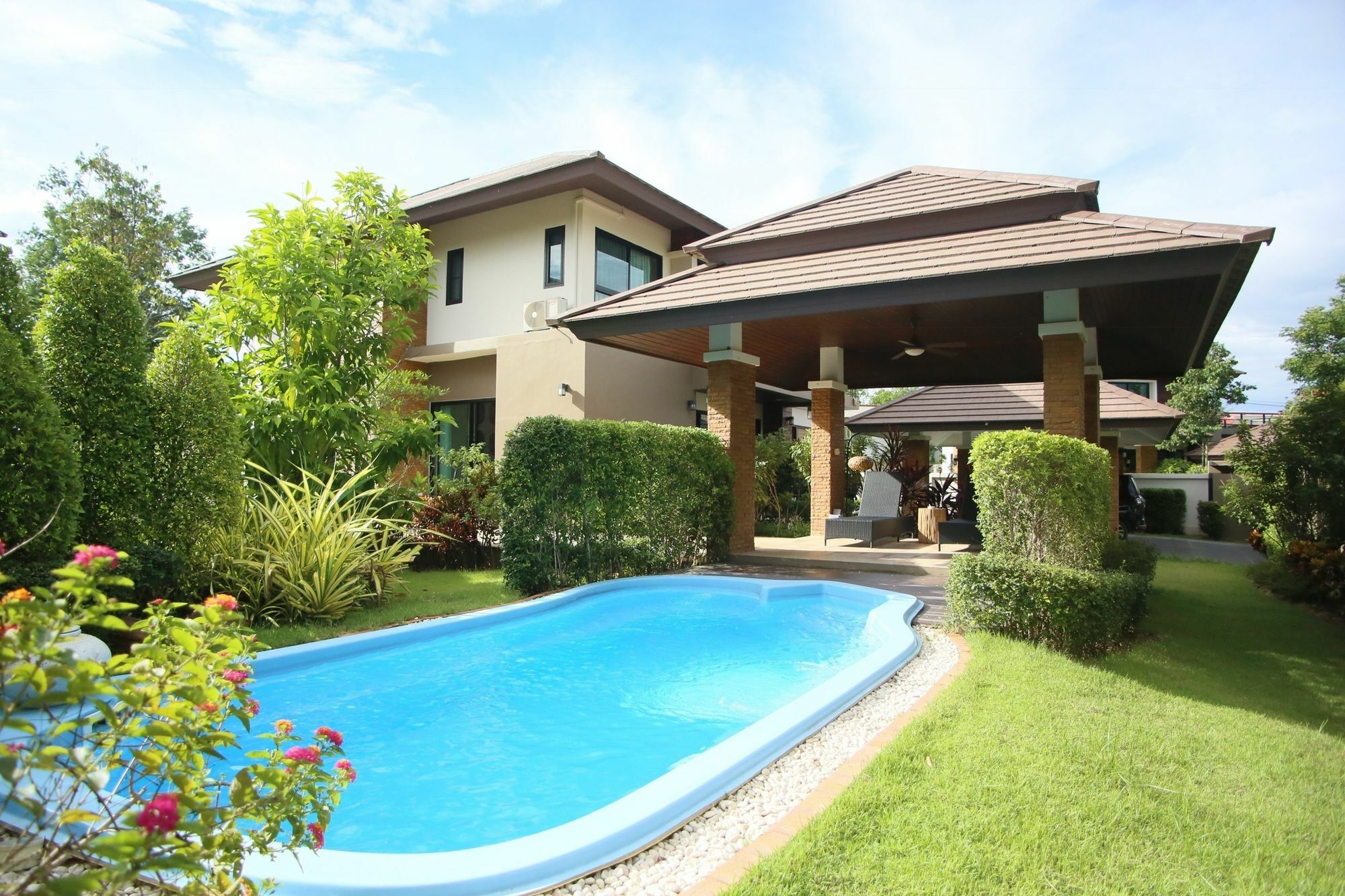 Moin 1617 Luxury Double-Pool Villa Chiang Mai Exterior foto